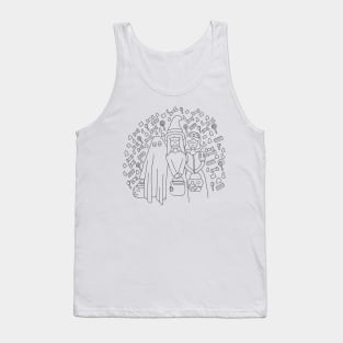 Trick or Treaters- Minimalist Tank Top